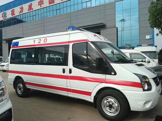 福特新世代V348長(zhǎng)軸中頂救護(hù)車(chē)（國(guó)六）
